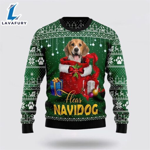 Funny Christmas Gift Beagle Ugly Christmas Sweater For Men And Women  Gift Dog Loves