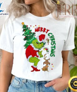 Funny Grinch Merry Christmas T…