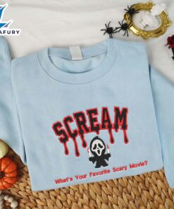 Ghostface Scream Movies Embroidered Sweatshirt…