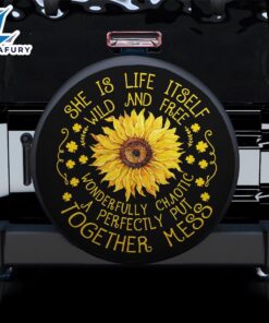 Girl Life Sunflower Car Spare…