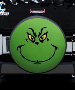 Grinch Car Spare Tire Covers Gift For Campers