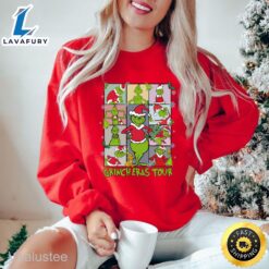 Grinch Eras Tour Christmas Sweatshirt…