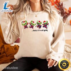 Grinchmas Stitchspider Sweatshirt Merry Christmas…