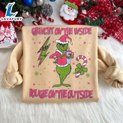 Grinchy On The Inside Bougie On The Outside Shirt