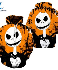 Halloween Jack Skelington Hoodie