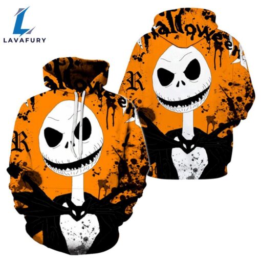 Halloween Jack Skelington Hoodie