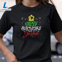 Happy Birthday Jesus Shirt Merry…