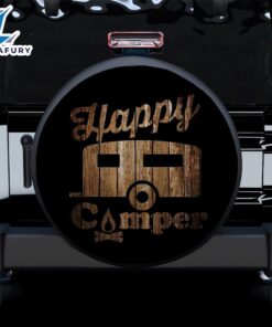 Happy Camper Car Spare Tire…