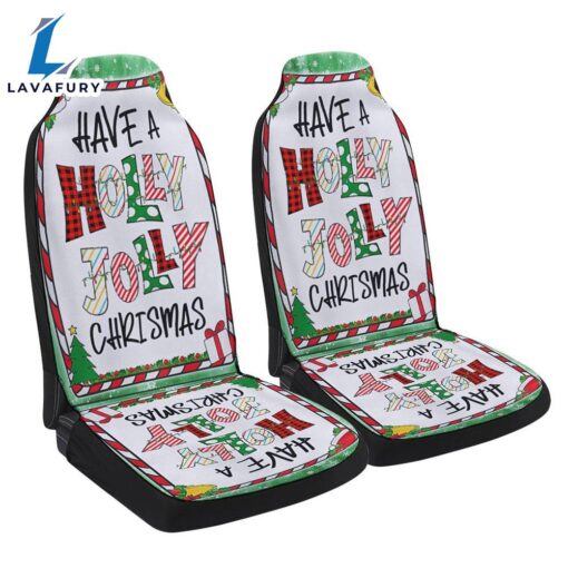 Have A Holly Jolly Christmas Seat Cover Cars Car Decor