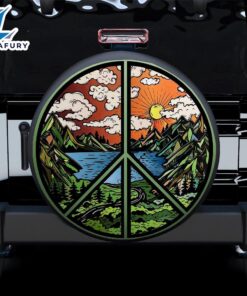 Hippie Forest Car Spare Tire…