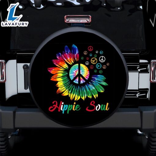 Hippie Soul Car Spare Tire Covers Gift For Campers