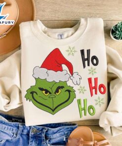 Ho Ho Ho Grinch Embroidery…