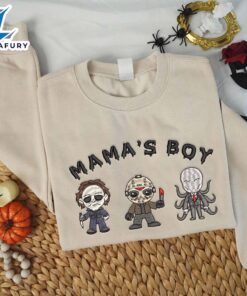 Horror Characters Movies Embroidered Sweatshirt…