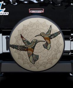 Hummingbird Mandala Vintage Car Spare…