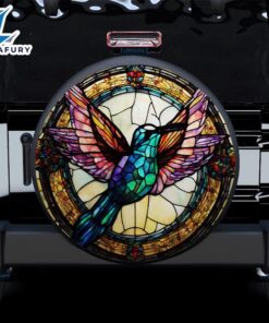 Hummingbird Stained Glass Car Spare…