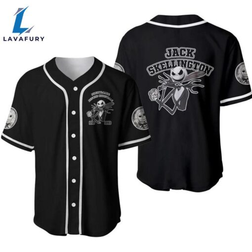 Jack Skellington Baseball Jersey