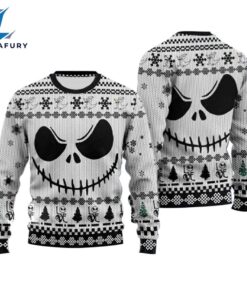 Jack Skellington Black White Ugly…