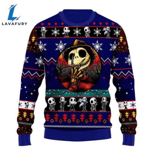 Jack Skellington Blue Sweaters