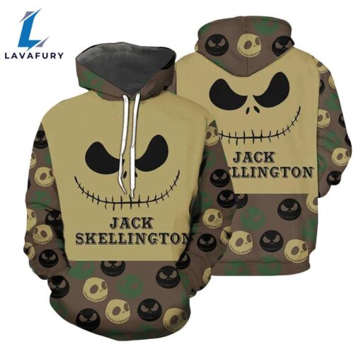 Jack Skellington Camo Hoodie