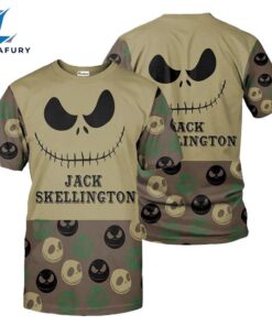 Jack Skellington Camo T-shirt &…