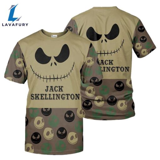 Jack Skellington Camo T-shirt & Sweatshirt