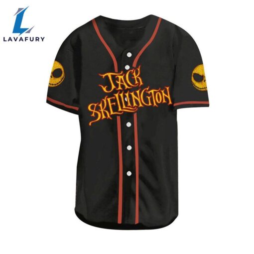 Jack Skellington Halloween Is Coming Baseball Jersey