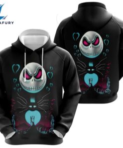 Jack Skellington Heart Hoodie