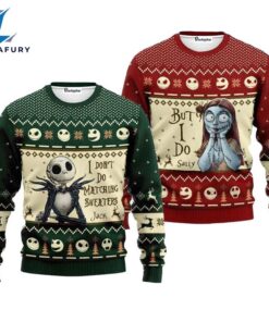 Jack Skellington Matching Sweater With…