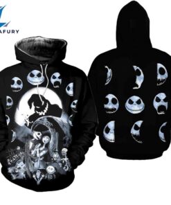 Jack Skellington Moon Hoodie