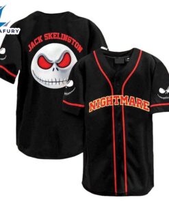 Jack Skellington Nightmare Baseball Jersey