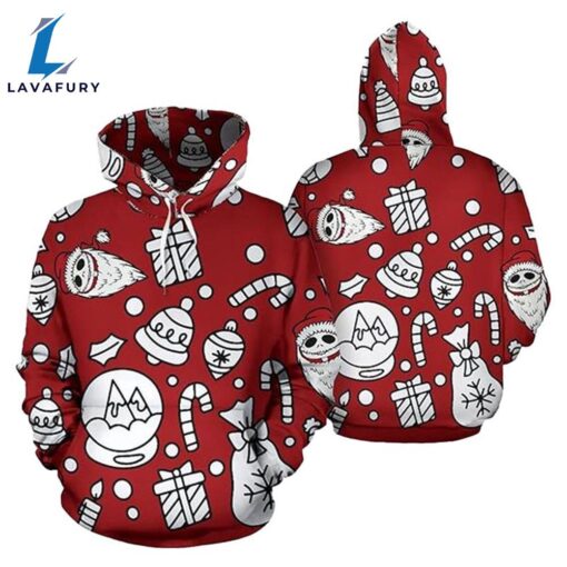 Jack Skellington Santa Christmas Hoodie