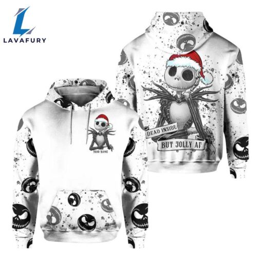 Jack Skellington Snow Christmas Hoodie