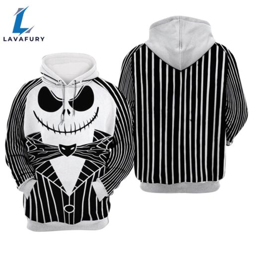 Jack Skellington Suit Cosplay Hoodie