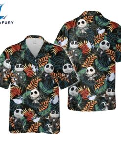 Jack Skellington Summer Tropical Hawaiian…