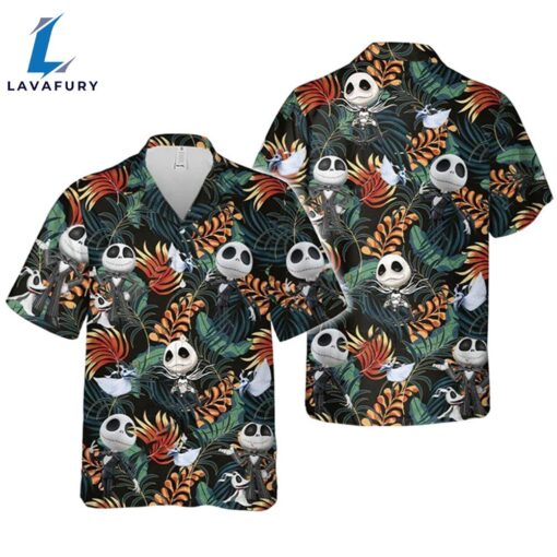 Jack Skellington Summer Tropical Hawaiian Shirt