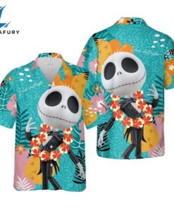 Jack Skellington Summer Vibe Hawaiian…