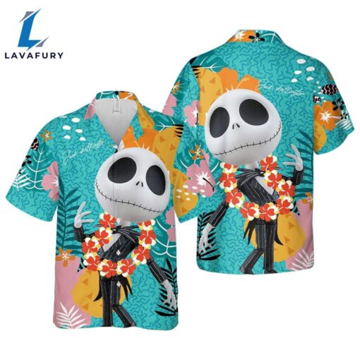 Jack Skellington Summer Vibe Hawaiian Shirt