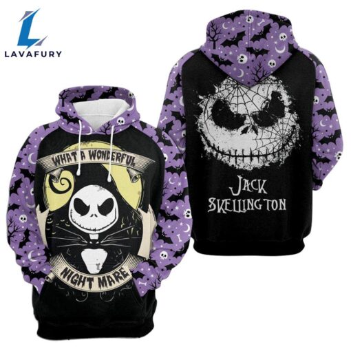 Jack Skellington What A Wonderful NightMare Hoodie