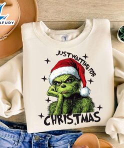 Just Waiting ForChristmas ShirtFunny Christmas…