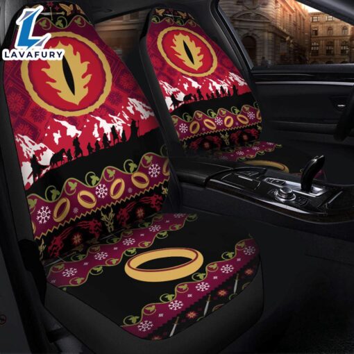 Lord Of The Rings Christmas Premium Custom Car Seat Covers Decor Protectors Car Decor