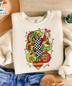 Merry Grinch Mas ShirtFunny Christmas…