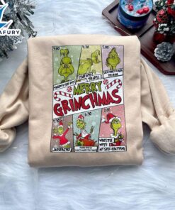 Merry Grinchmas Schedules Sweatshirt