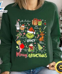 Merry Grinchmas Sweatshirt For Family…