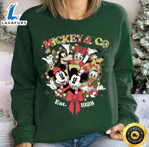 Mickey retro shirt  Merry Christmas Shirt