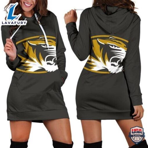 Missouri Tigers NCAA 3D Hoodie Dress Women Sweatshirt