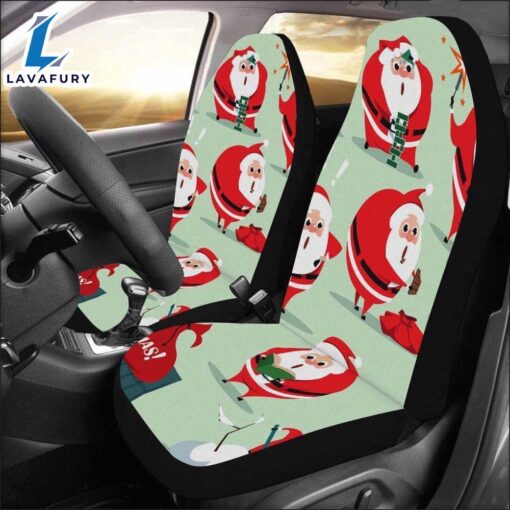 Naughty Santa Claus Car Seat Covers  Car Decor