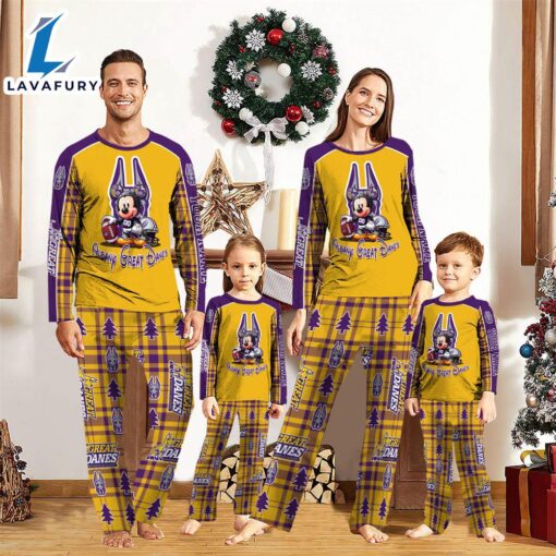 NCAA Mickey Mouse Albany Great Danes Pajamas Personalized Your Name  Gift For Christmas