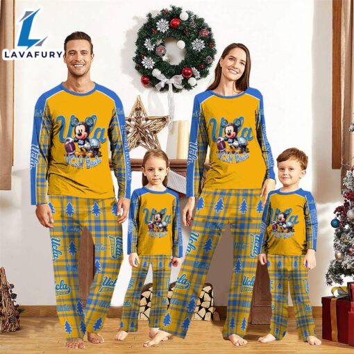 NCAA Mickey Mouse UCLA Bruins Pajamas Personalized Your Name  Gift For Christmas