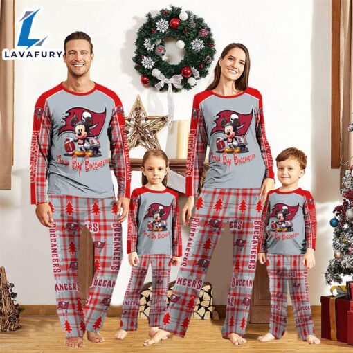 NFL Mickey Mouse Tampa Bay Buccaneers Pajamas Personalized Your Name  Gift For Christmas