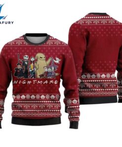 Nightmare Christmas Ugly Sweater